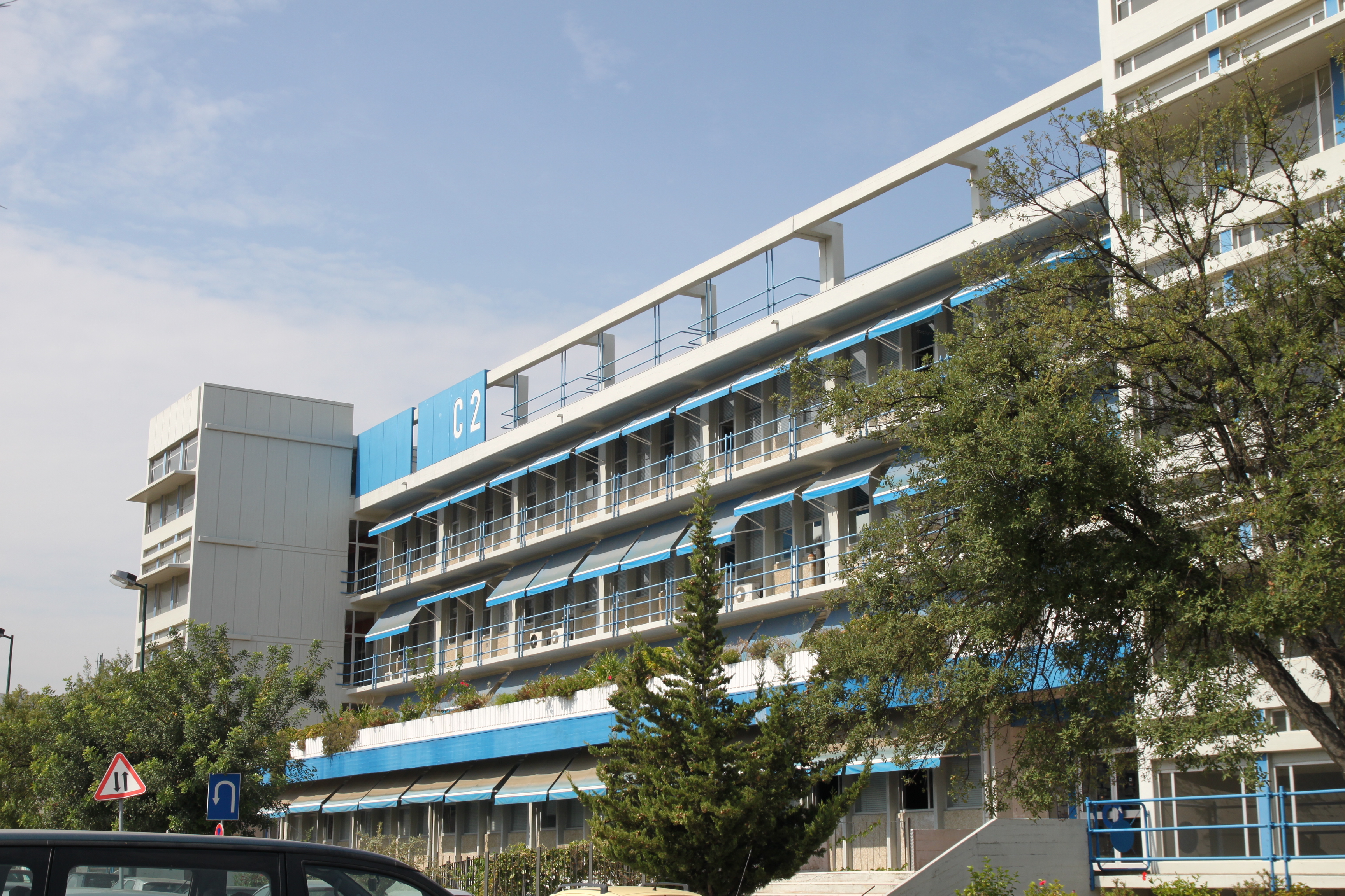 Faculdade de Ciências background